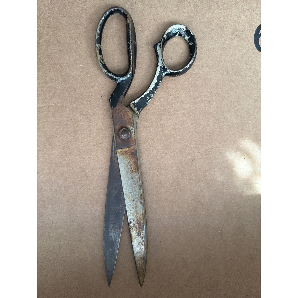 Vintage Kingshead Betakut 12 Inch Dressmaker Tailor Shears Forged Italy Scissors